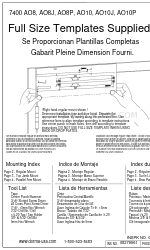 Dorma 7400 AO8J Manual