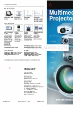 Canon LV-5220 - Multimedia Projector SVGA Teknik Özellikler