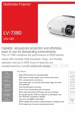 Canon LV-7380 Технічні характеристики