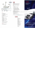 Canon SX60 - REALiS SXGA+ LCOS Projector Manual do produto