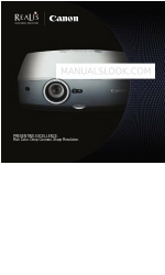 Canon SX800 - REALiS SXGA+ LCOS Projector Folleto y especificaciones