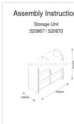 BoLiving 520870 Assembly Instructions Manual