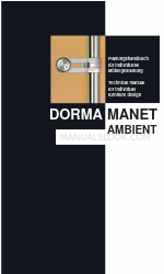 Dorma MANET AMBIENT Manual de instruções de instalação