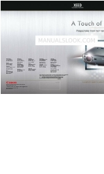 Canon XEED SX800 Brochure & Specs