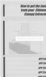 CANOPY APP2542 Manual de instrucciones