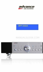 Advance acoustic MPP-506DA Manual