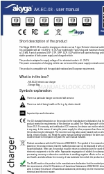 Akyga AK-EC-03 Benutzerhandbuch