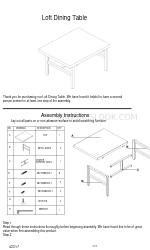 Bolton Furniture AMBA1720 Инструкции по сборке