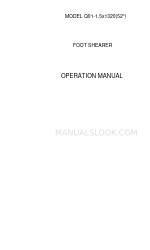 Bolton Tools Q01-1.5x1320 Manuale operativo