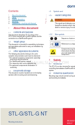 Dormakaba SafeRoute STL-G Series 설치 지침