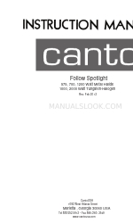 CANTO 575 Manuale di istruzioni