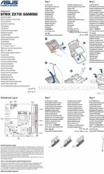 Asus Strix Z270I Gaming クイック・スタート・マニュアル