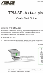 Asus TPM-SPI-A Schnellstart-Handbuch