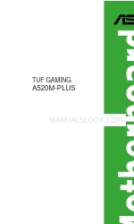 Asus TUF GAMING A520M-PLUS Manuel