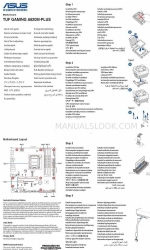 Asus TUF GAMING A620M-PLUS WIFI Schnellstart-Handbuch