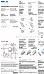 Asus TUF GAMING B650M-PLUS WIFI Посібник із швидкого старту