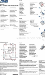 Asus TUF GAMING B760-PLUS WIFI D4 Schnellstart-Handbuch