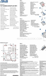Asus TUF GAMING B760-PLUS WIFI D4 Schnellstart-Handbuch
