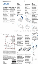 Asus TUF Gaming X570-PRO Schnellstart-Handbuch