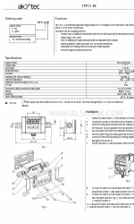 Akytec ITP11 W Series Manuel