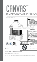 Canvas 085-1271-6 RICHMOND Manual de instruções de montagem
