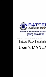 Battery Backup Power BBP-AR-1000-PSW-ONL-EBP-6B 사용자 설명서