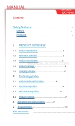 Battery Supplies BAT/49495 Manuel