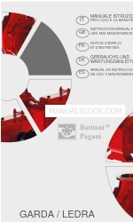 battioni Pagani LEDRA Manual de instrucciones de uso y mantenimiento