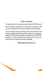 Canyon CND-SGM14RGB Посібник