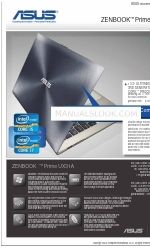 Asus ZENBOOK Prime UX31A Specifications