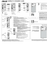 Asus D620MT Instrukcja instalacji