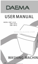 DAEWOO ELECTRONICS Daema DWF-1101Q Посібник користувача