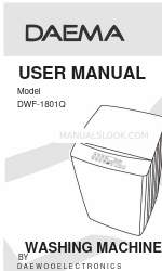 DAEWOO ELECTRONICS Daema DWF-1801Q ユーザーマニュアル