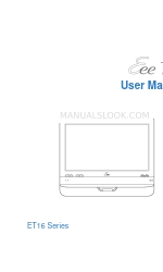 Asus Eee Top ET16 Series Manual do utilizador