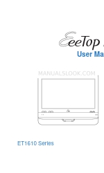 Asus EeeTop ET1610PT Manual do utilizador