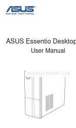 Asus Essentio Desktop PC Manual do utilizador