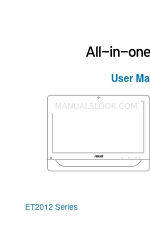 Asus ET2012 Series Manual do utilizador