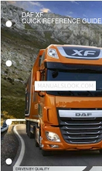 DAF XF Manuale di riferimento rapido