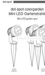 Dot-Spot colorgarden 1er Set Benutzerhandbuch