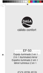 Daga EF-50 Manual de instrucciones