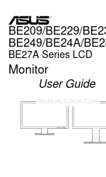 Asus 8ASBE249QLBH Podręcznik użytkownika