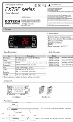 DOTECH FX7SE Series Manuale d'uso