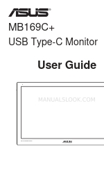 Asus MB169C+ Gebruikershandleiding
