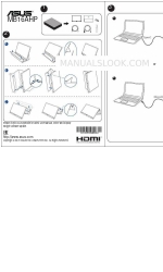 Asus MB16AHP Skrócona instrukcja obsługi