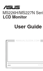 Asus MS226H Series LCD monitor Посібник користувача