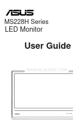 Asus MS228H Series Посібник користувача