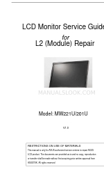 Asus MW221U/201U Посібник з експлуатації