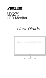 Asus MX279 Manual del usuario