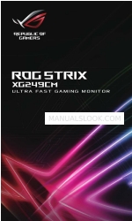 Asus REPUBLIC OF GAMERS ROG STRIX XG249CM Посібник