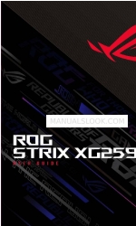 Asus ROG STRIX XG259QN Series Посібник користувача